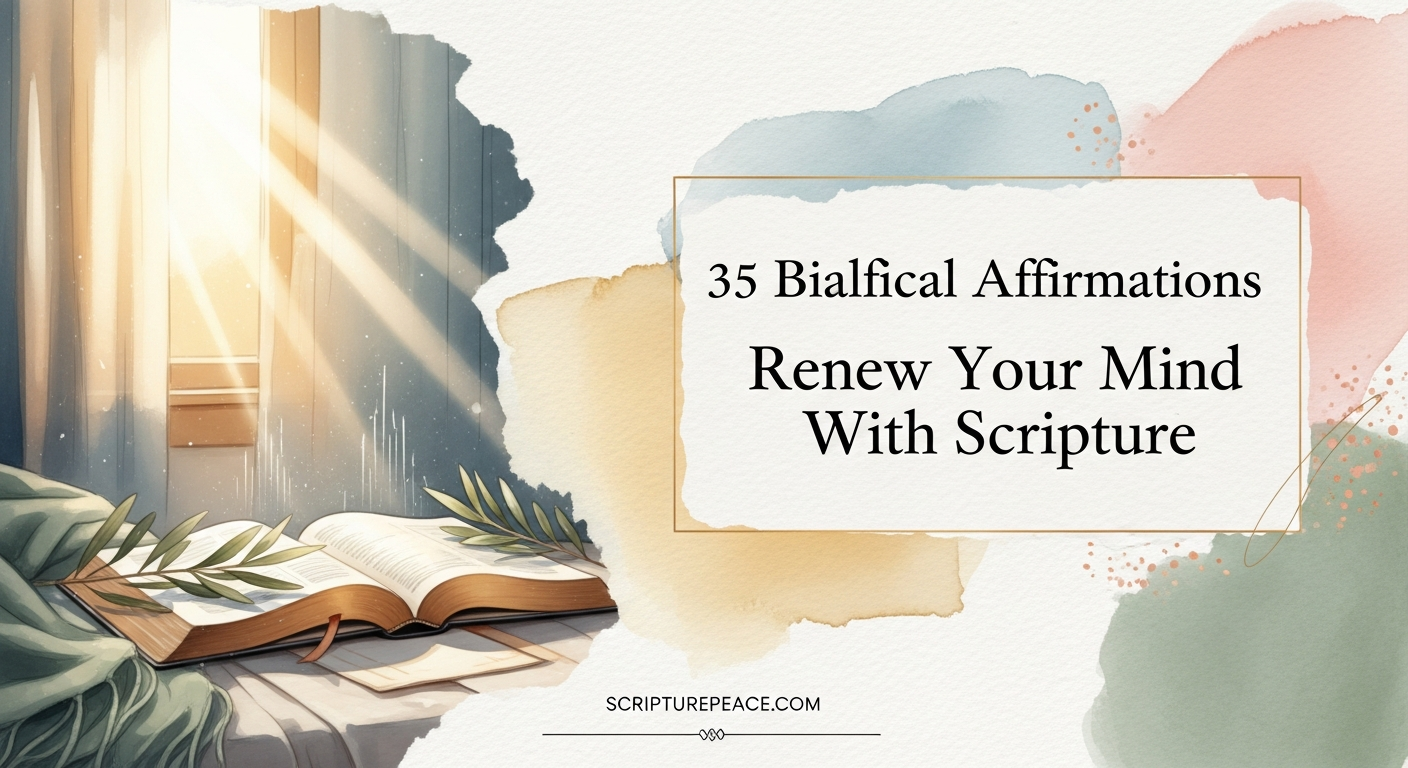 35 Biblical Affirmations Renew Your Mind With Scripture