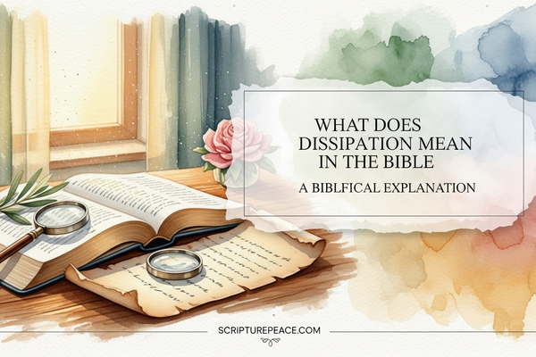 What Does Dissipation Mean in the Bible A Biblical Explanation