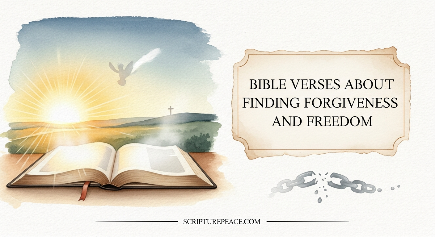Bible Verses About Guilt Finding Forgiveness and Freedom