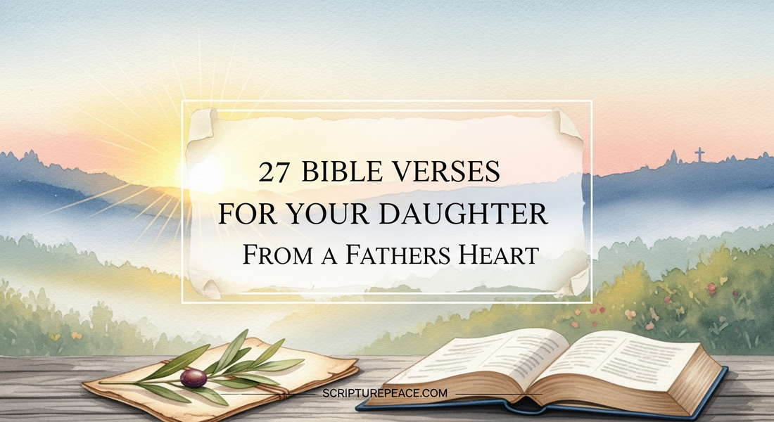 27 Bible Verses for Your Daughter From a Fathers Heart