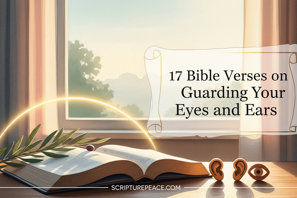17 Bible Verses on Guarding Your Eyes and Ears