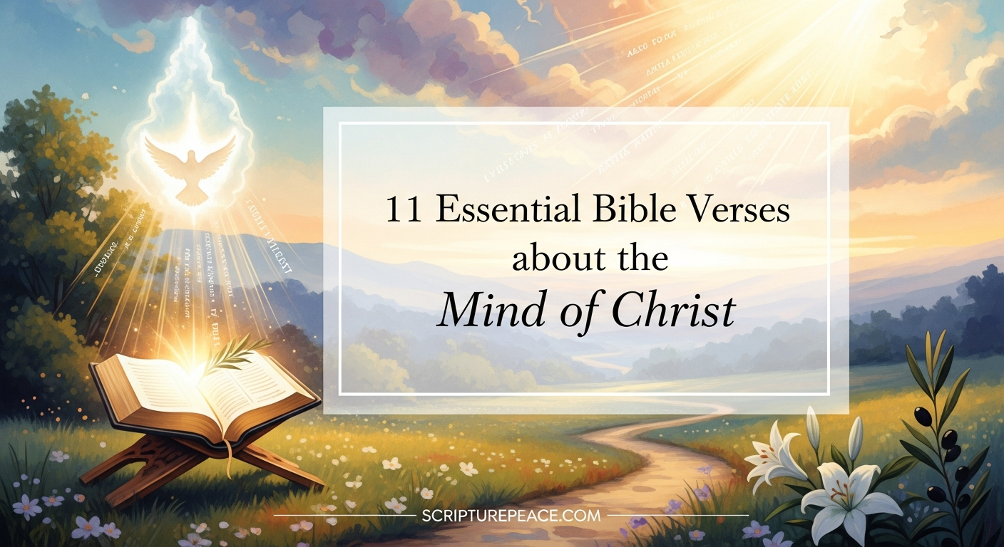 11 Essential Bible Verses about the Mind of Christ