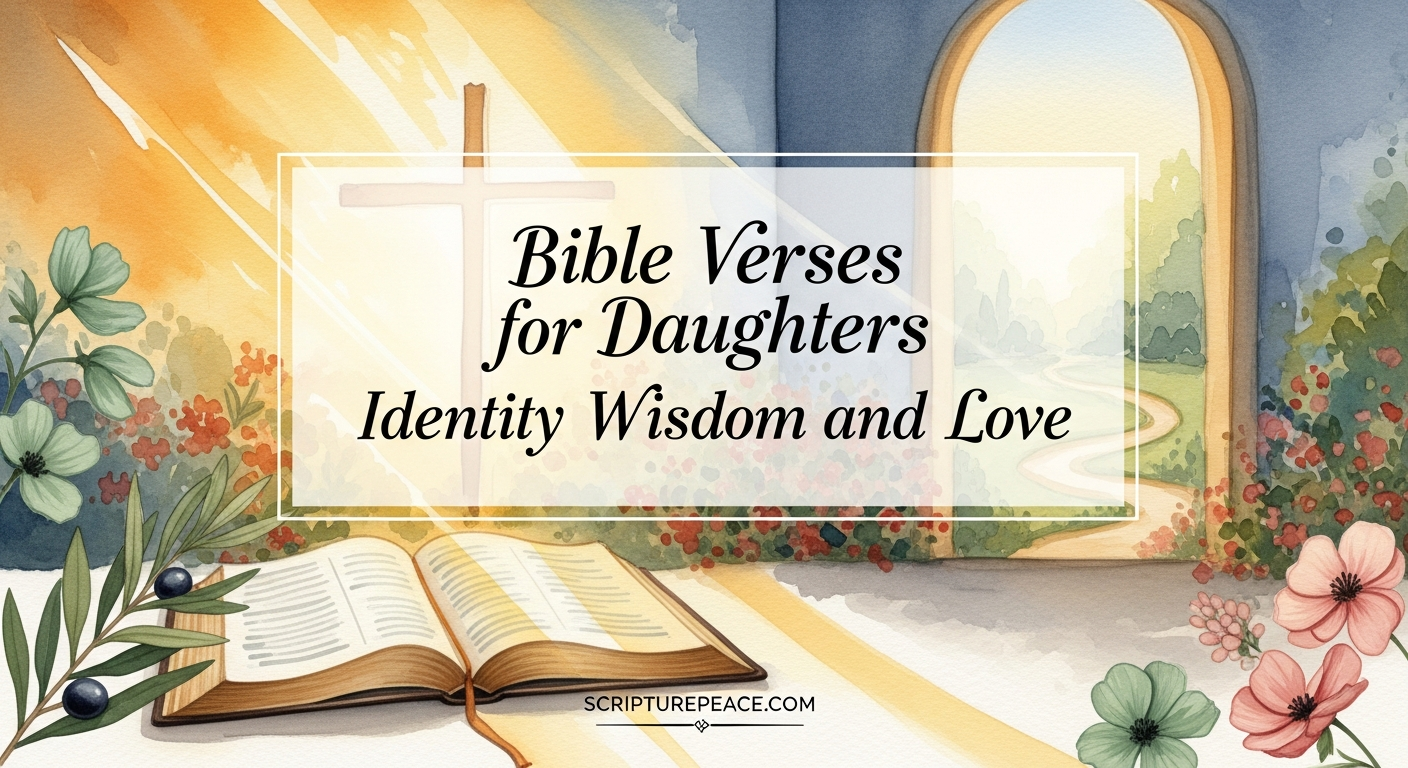 Bible Verses for Daughters Identity Wisdom and Love