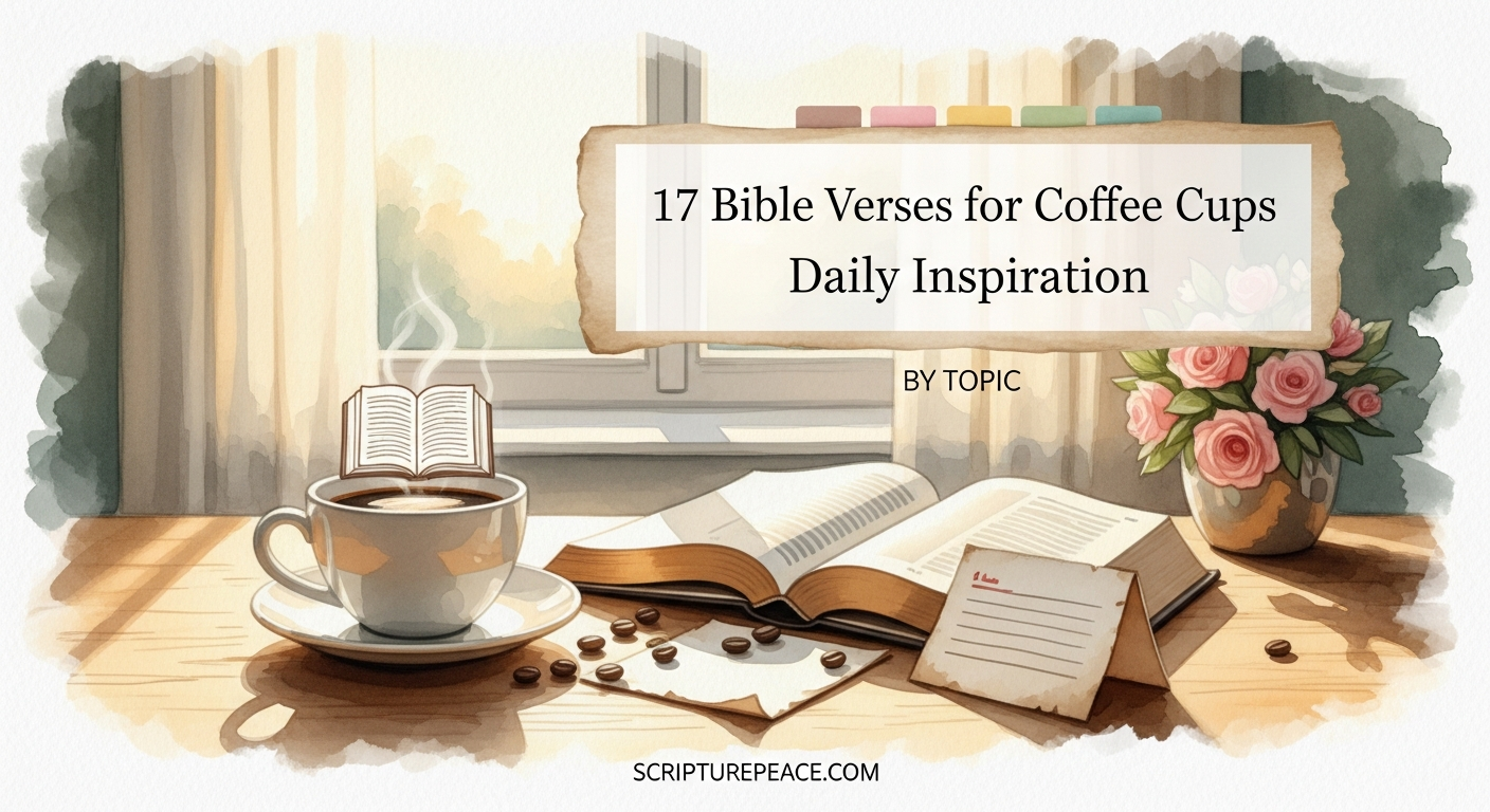 17 Bible Verses for Coffee Cups Daily Inspiration