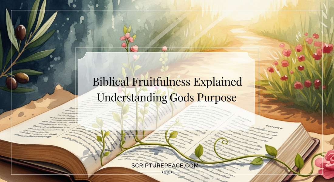 Biblical Fruitfulness Explained Understanding Gods Purpose