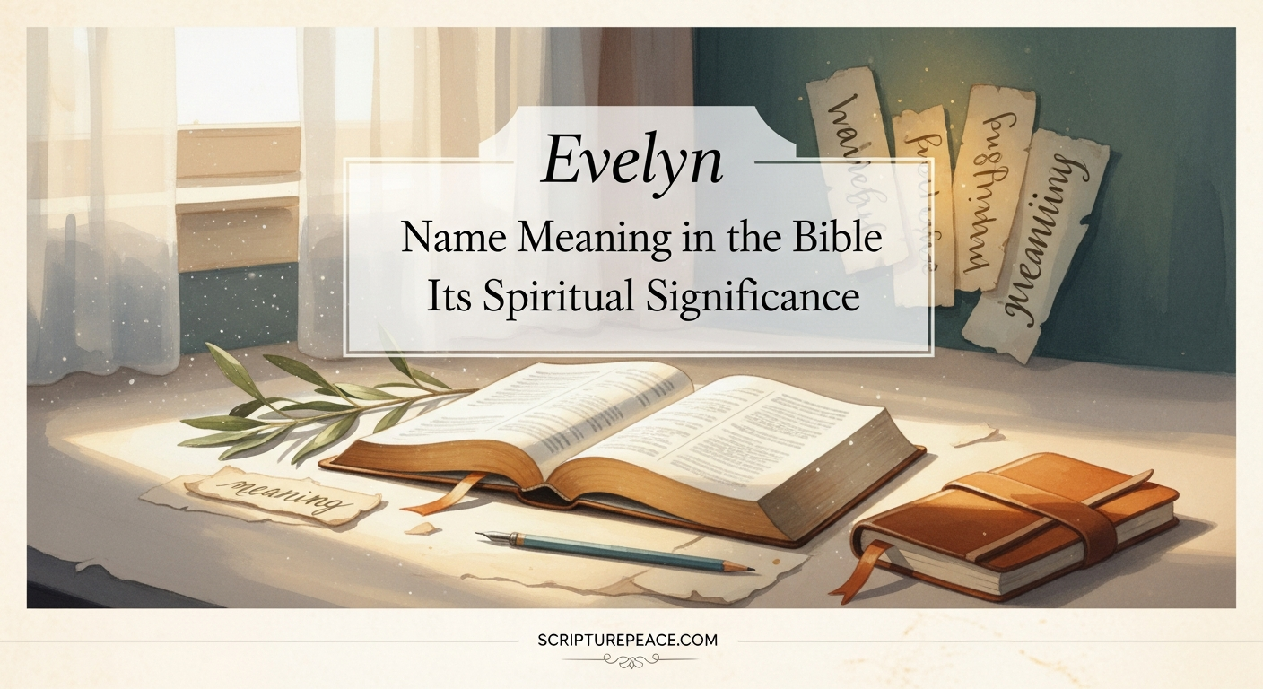 Evelyn Name Meaning in the Bible Its Spiritual Significance
