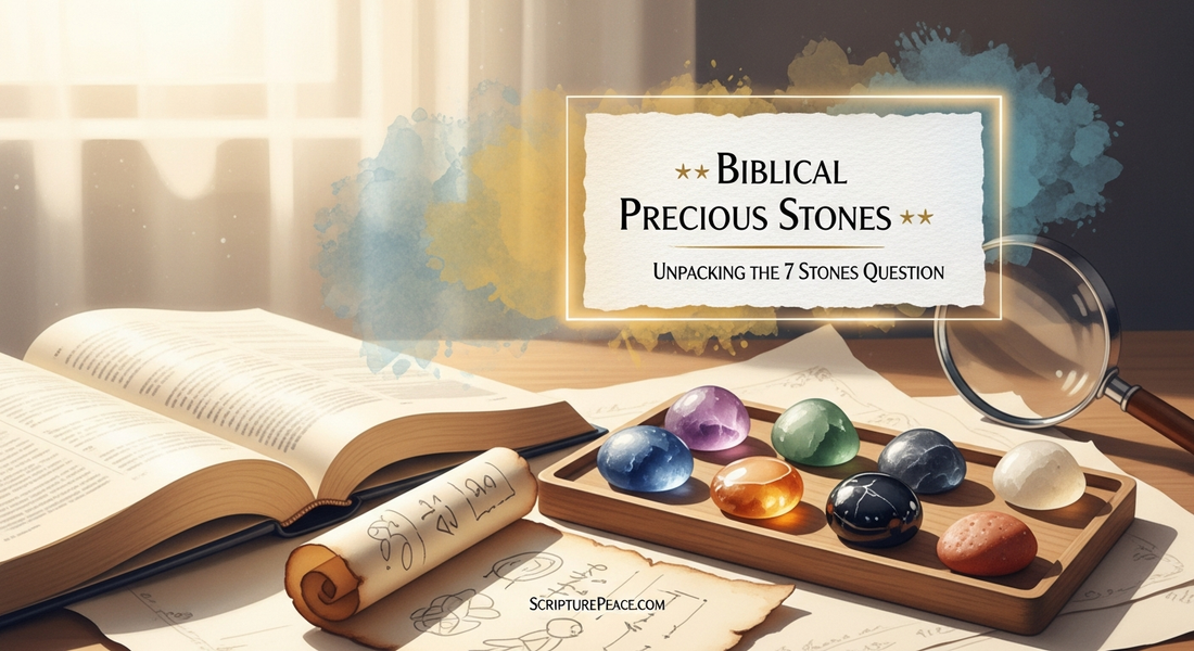 Biblical Precious Stones Unpacking the 7 Stones Question
