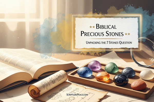 Biblical Precious Stones Unpacking the 7 Stones Question