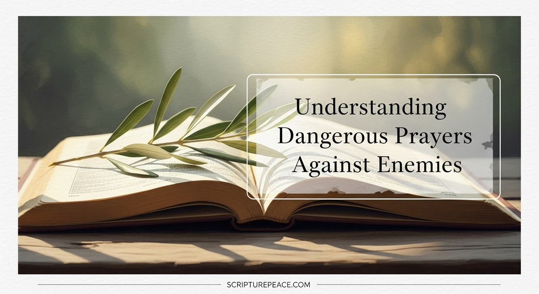 Understanding Dangerous Prayers Against Enemies