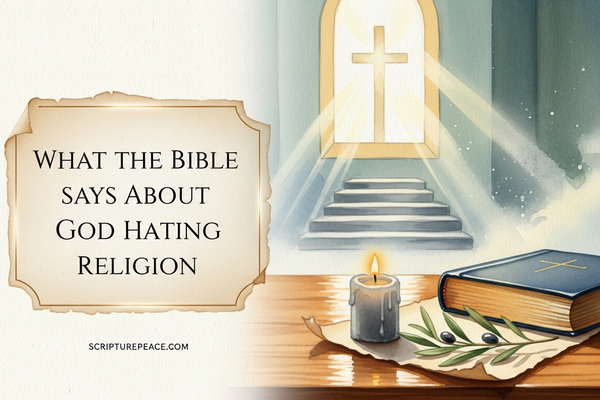 What the Bible Says About God Hating Religion