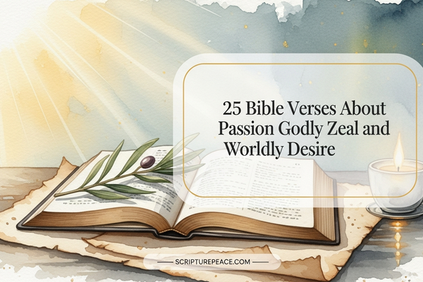 25 Bible Verses About Passion Godly Zeal and Worldly Desire