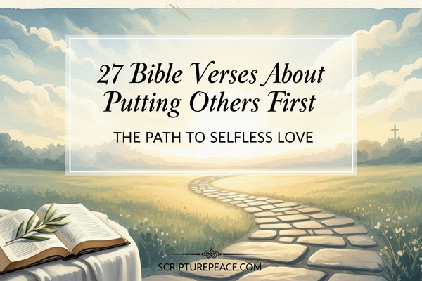 27 Bible Verses About Putting Others First The Path to Selfless Love