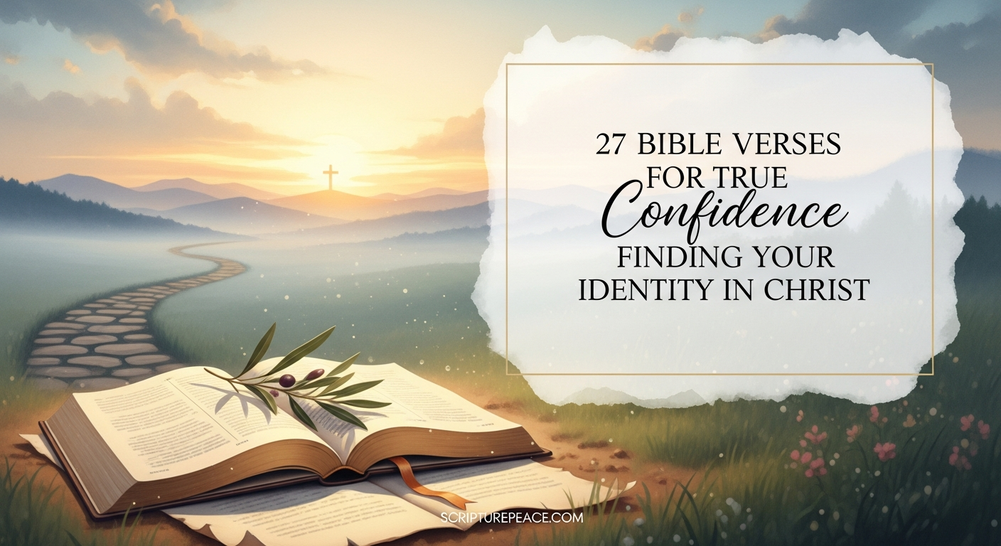 27 Bible Verses for True Confidence Finding Your Identity in Christ