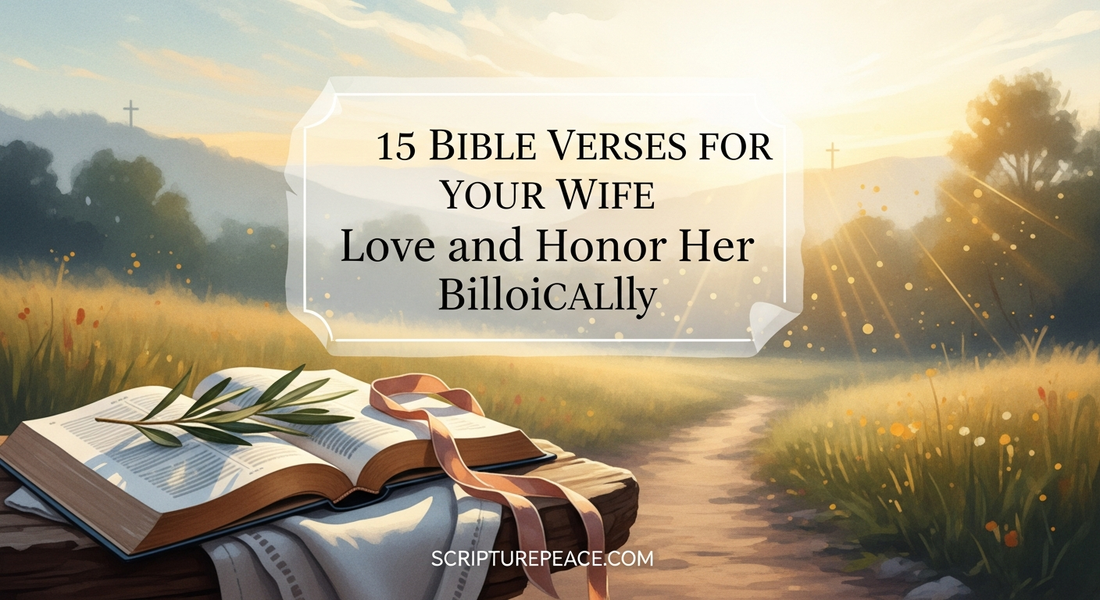 15 Bible Verses for Your Wife Love and Honor Her Biblically