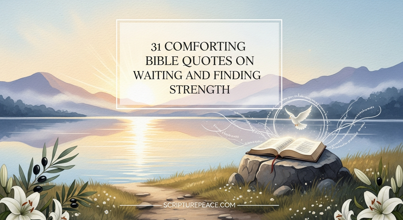 31 Comforting Bible Quotes on Waiting and Finding Strength