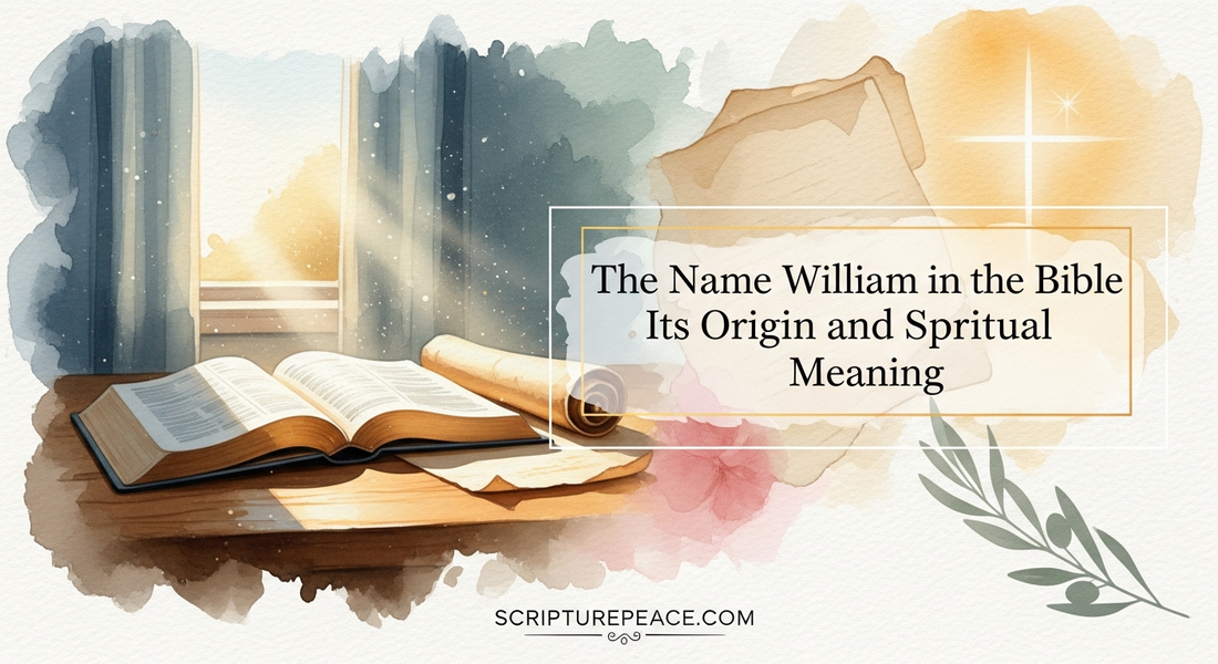 The Name William in the Bible Its Origin and Spiritual Meaning