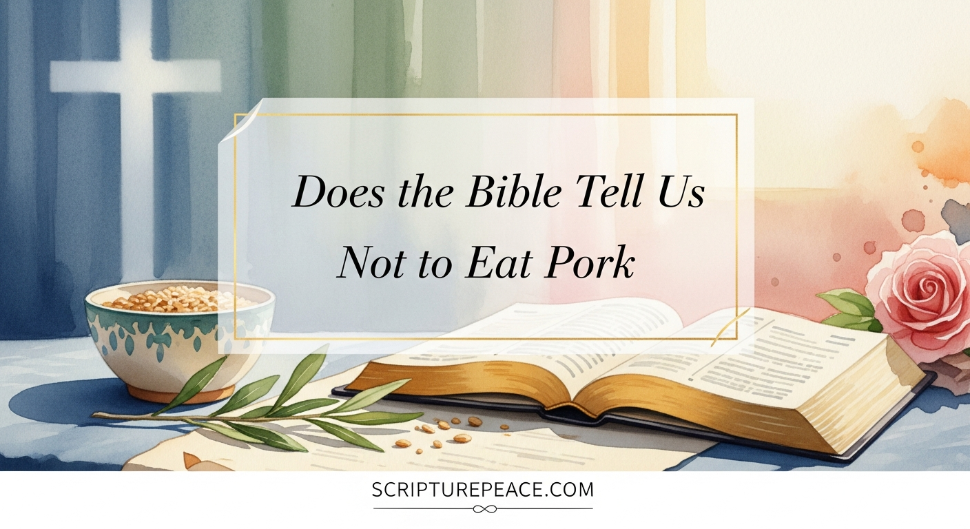 Does the Bible Tell Us Not to Eat Pork