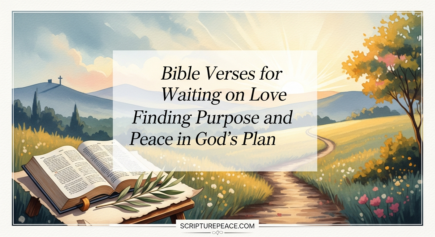 Bible Verses for Waiting on Love Finding Purpose and Peace in Gods Plan