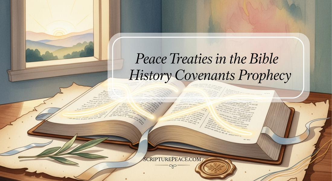 Peace Treaties in the Bible History Covenants Prophecy