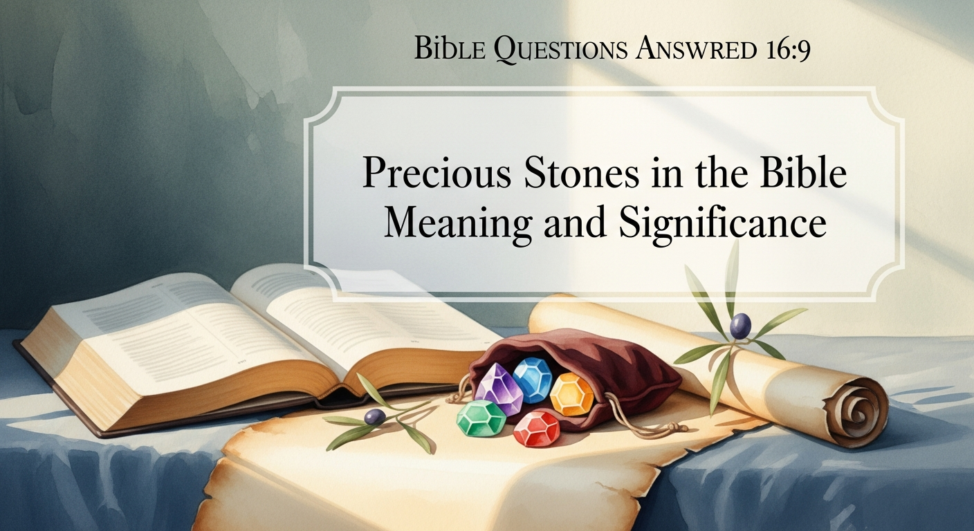 Precious Stones in the Bible Meaning and Significance