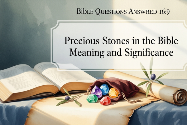 Precious Stones in the Bible Meaning and Significance