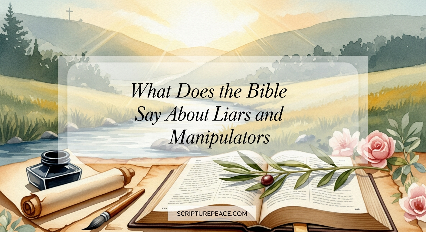 What Does the Bible Say About Liars and Manipulators