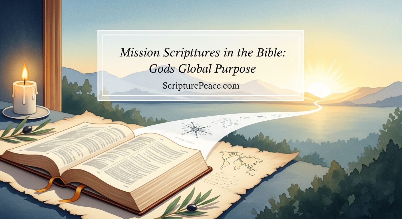 Mission Scriptures in the Bible Gods Global Purpose