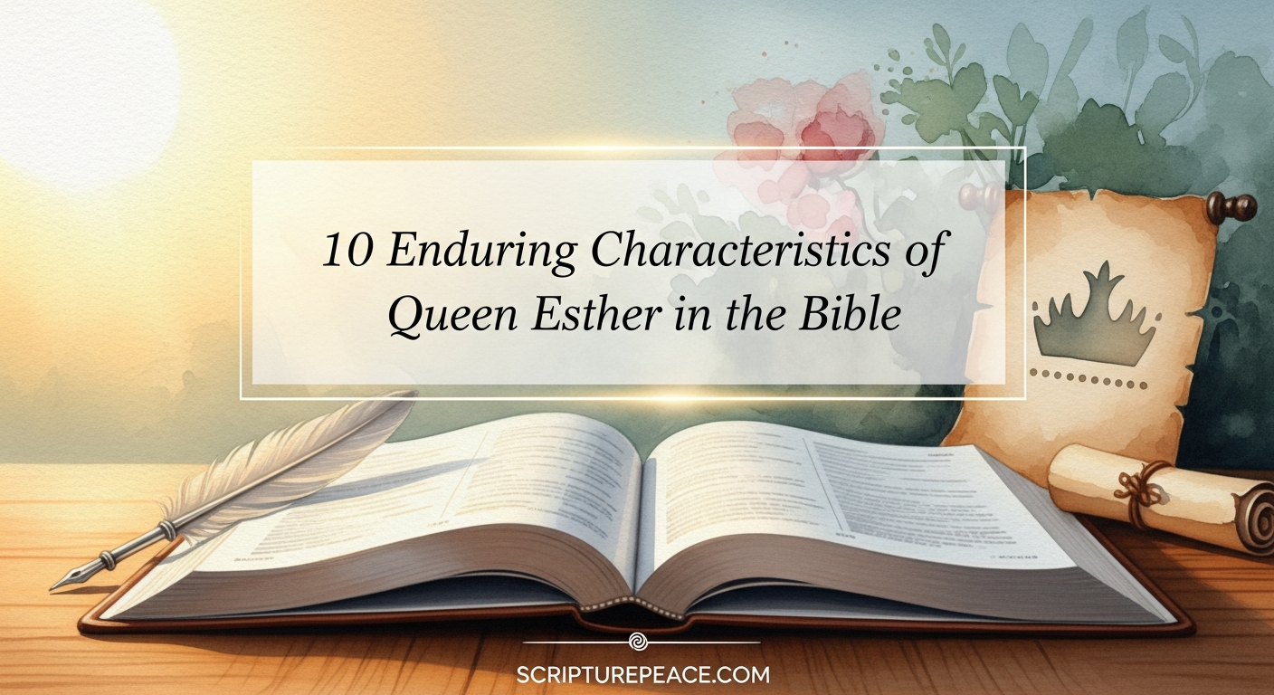 10 Enduring Characteristics of Queen Esther in the Bible