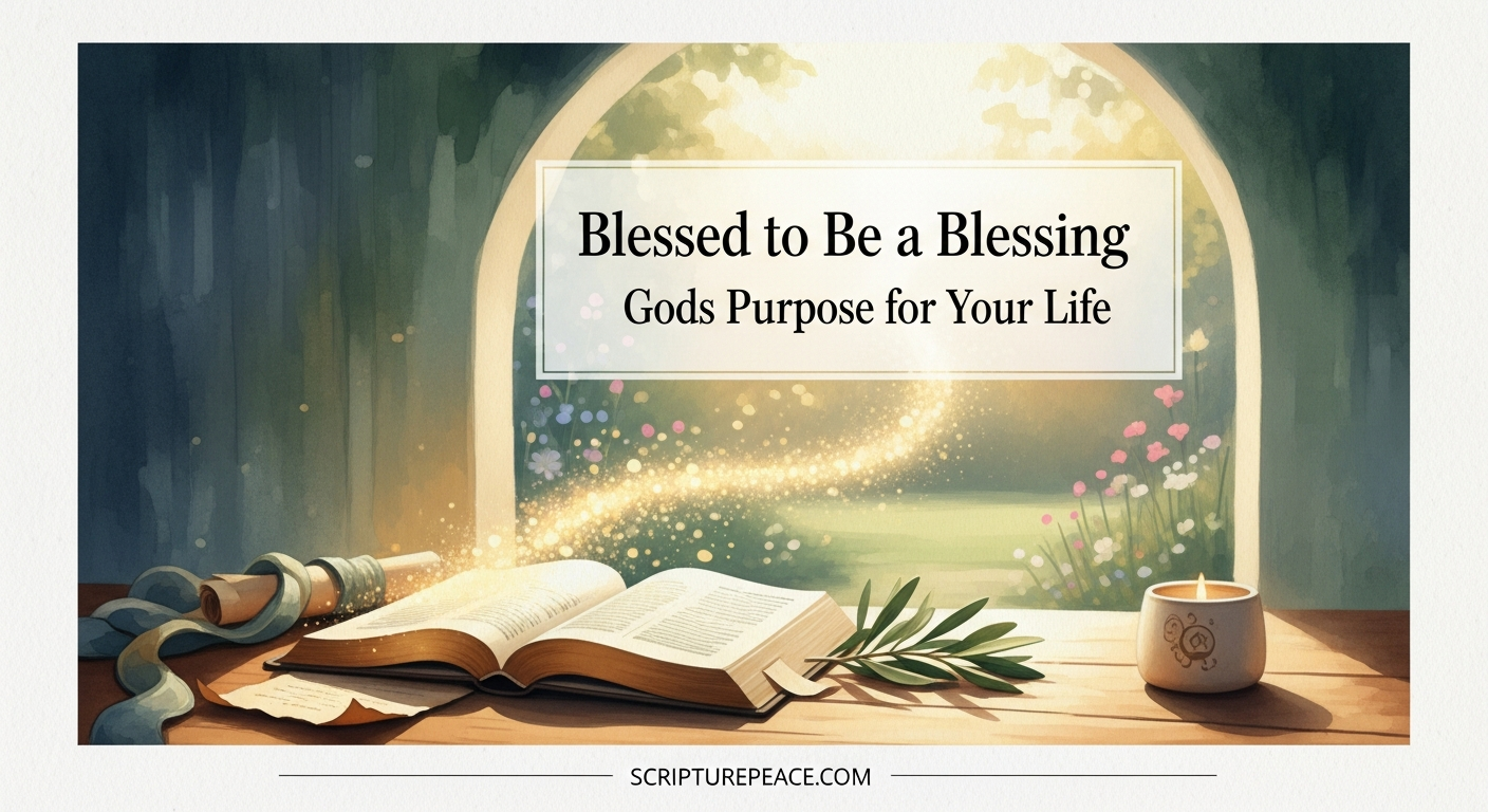 Blessed to Be a Blessing Gods Purpose for Your Life