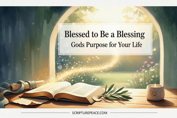 Blessed to Be a Blessing Gods Purpose for Your Life