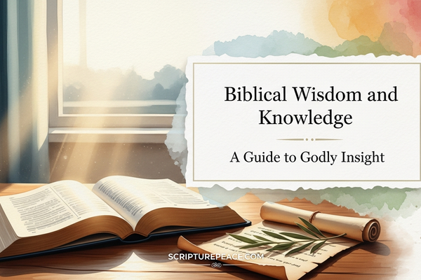 Biblical Wisdom and Knowledge A Guide to Godly Insight