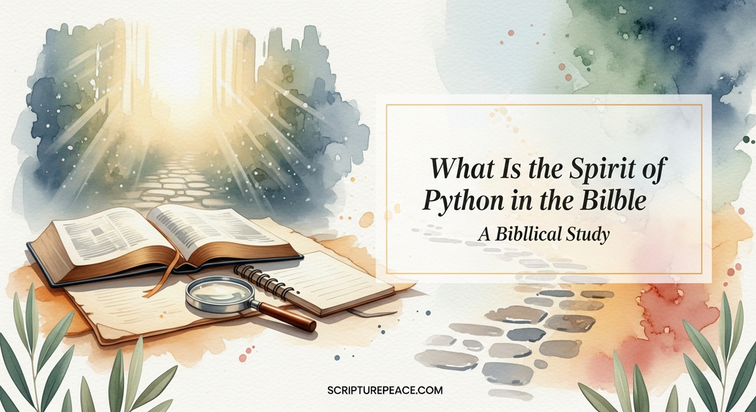 What Is the Spirit of Python in the Bible A Biblical Study