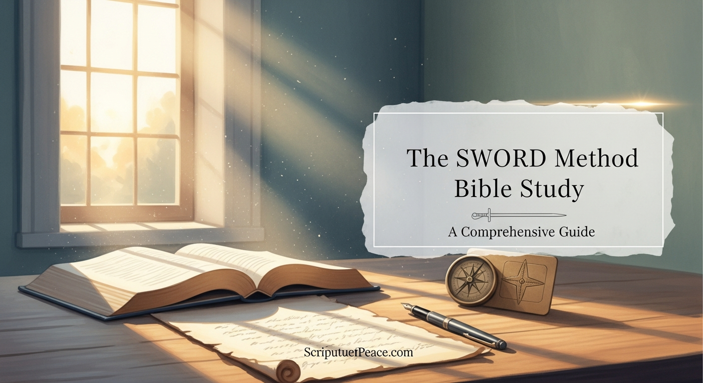 The SWORD Method Bible Study A Comprehensive Guide