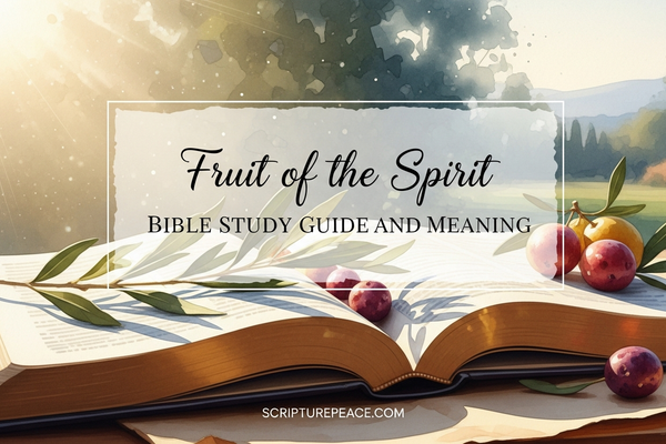 Fruit of the Spirit Bible Study Guide and Meaning