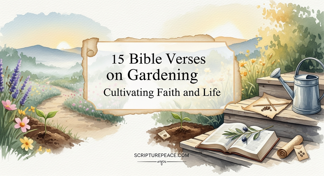 15 Bible Verses on Gardening Cultivating Faith and Life