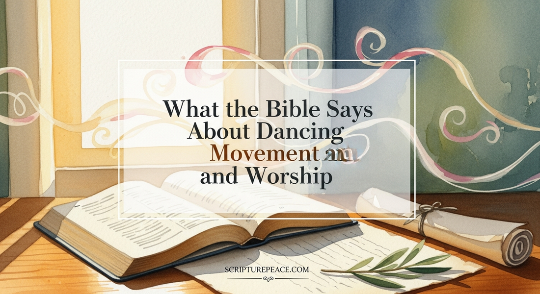 What the Bible Says About Dancing Movement and Worship
