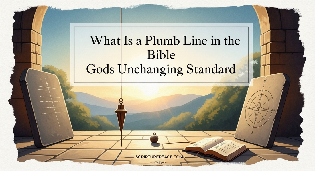 What Is a Plumb Line in the Bible Gods Unchanging Standard
