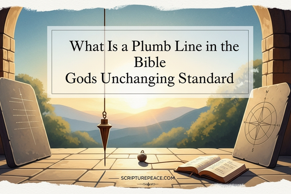 What Is a Plumb Line in the Bible Gods Unchanging Standard