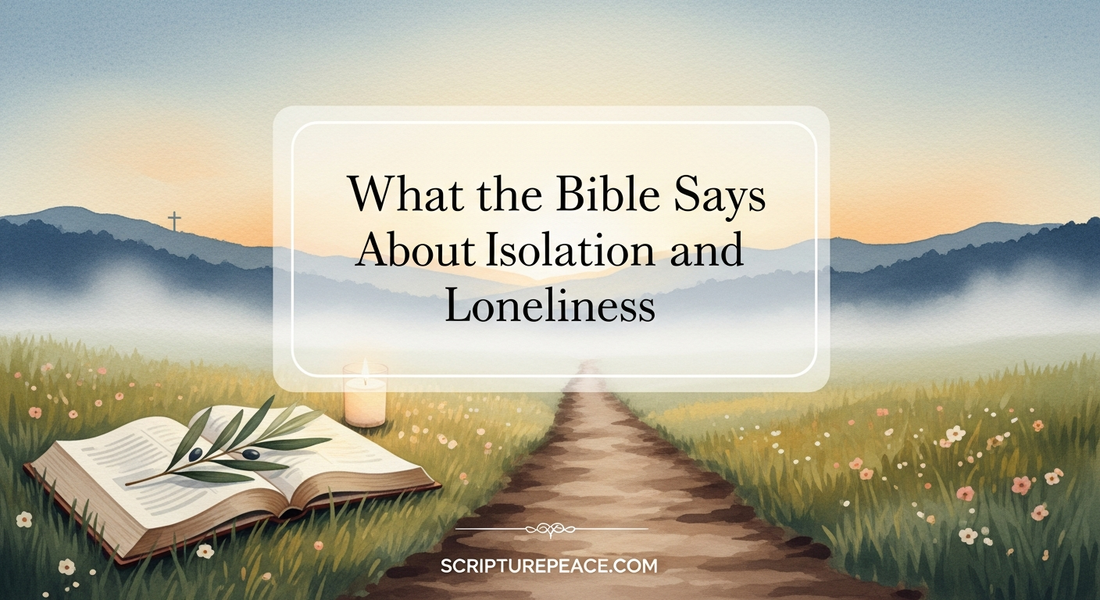 What the Bible Says About Isolation and Loneliness