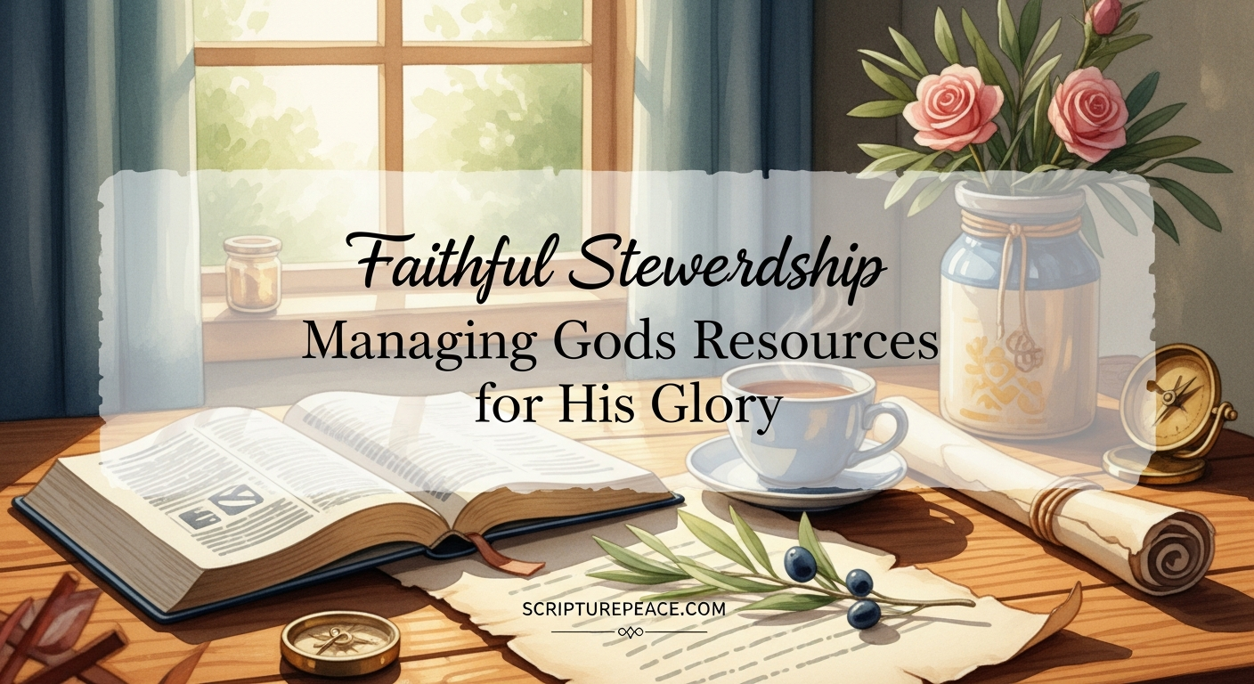 Faithful Stewardship Managing Gods Resources for His Glory