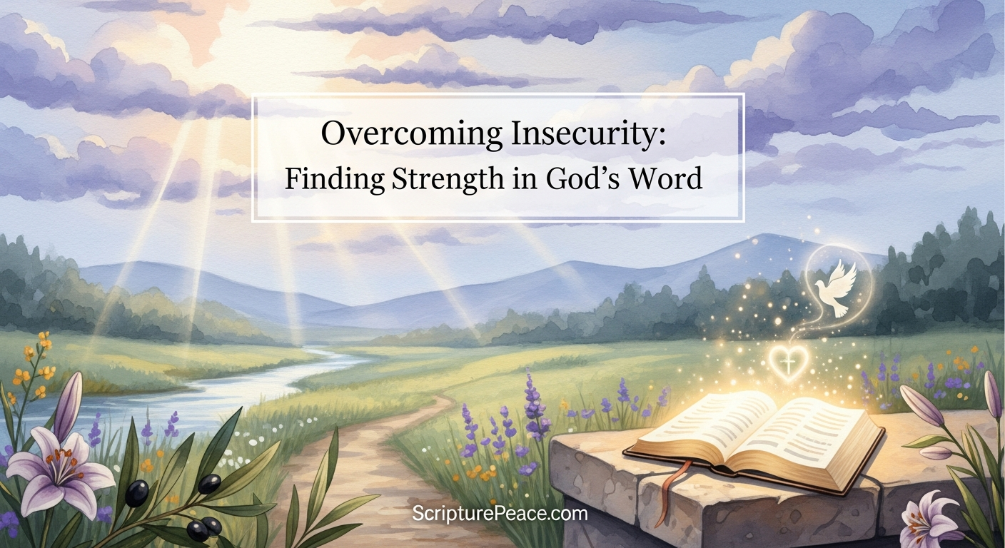 Overcoming Insecurity: Finding Strength in God's Word
